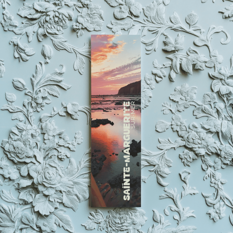 Mockup présentation Identité Sainte Marguerite Sur Mer lise delabye graphiste freelance dieppe